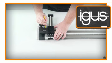 drylin gantry robot: unboxing, connecting and  controlling (with igus control system)