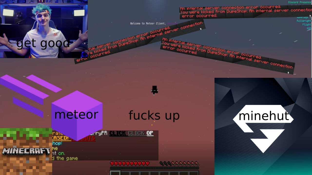 crashing a server 3 times by flying - YouTube