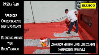 Como Aplicar Correctamente MEMBRANA LIQUIDA [ Correctamente ]