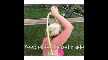 Hoop Tutorial - One Handed Spinning Smear with Stefi Spins