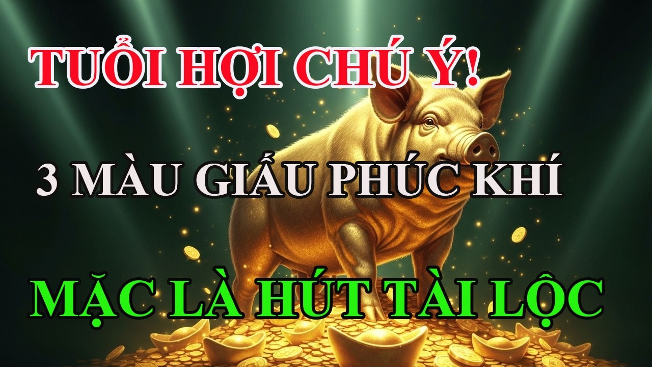 Tuổi Hợi chú ý! 3 màu này mang đại phúc—mặc vào lộc bất ngờ kéo tới