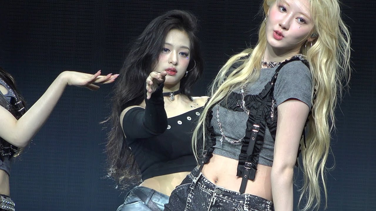 [4K] [240810-240811] BABYMONSTER AHYEON 베이비몬스터 아현 2NE1 MEDLEY 투애니원 메들리 직캠 FANCAM