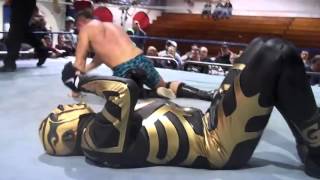 Goldust Aka Dustin Rhodes Vs Teddy Goodz - Fall River, Ma - Bank Street Armory Uwf Wrestling Wwf