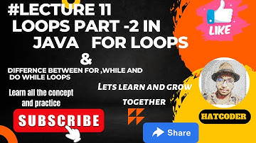 #lecture11 Loop part  2 for loop #java #learn #education #coding #programming #forloop