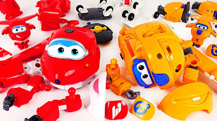Super Wings is broken! Rusty Rivet! Upgrading to Transform'N Talk Super Wings! - DuDuPopTOY