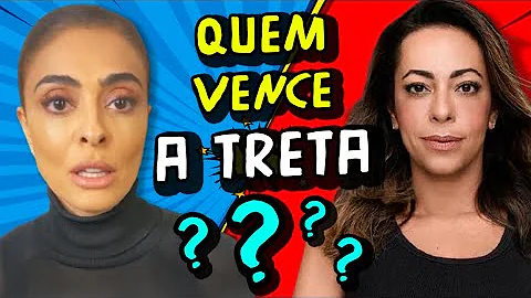 O que Samantha Schmütz fala para Juliana Paes?