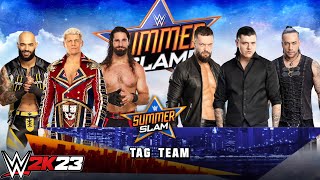 WWE 2K23 - Cody Rhodes & Seth Rollins & Ricochet Vs The Judgement Day | Tag Team Match PS5 [4K]