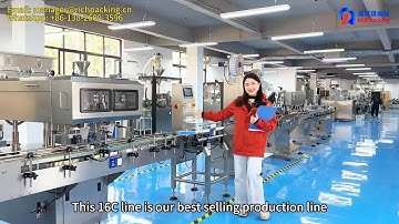 16 Lane Tablet Capsule Counting Bottling Line