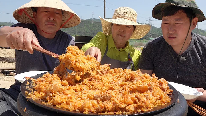 [[(Kimchi Fried Rice)]] &!! - Mukbang eating show