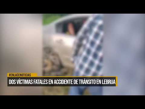 Grave accidente en la vía Lebrija – Barrancabermeja, dos personas habrían perdido la vida