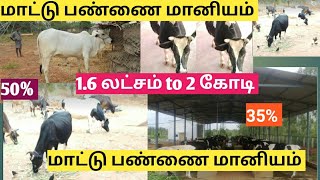 dairy farming subsidy near Tamil Nadu dairy farming subsidy in Tamilnadu mattu loan details in tamil