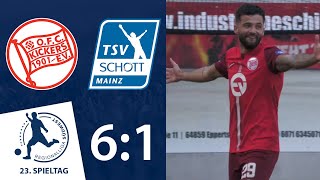 Mainz geht im Main baden | Kickers Offenbach - TSV Schott Mainz | 23. Spieltag RLSW