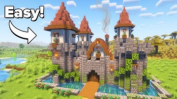 Minecraft: How to Build a Castle | Tutorial🏰