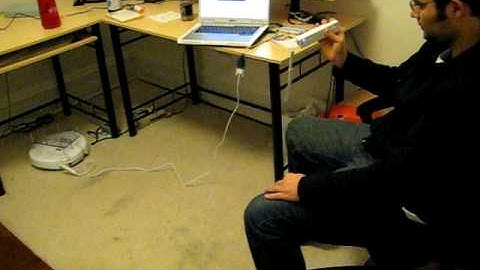 Controlling iRobot Create with wii controller