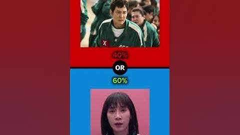 What would you rather squid game edition #shorts  #squidgame #squidgame2 #squidgameedit