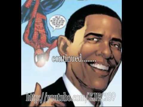 Spiderman saves the day at Obama's presidential inauguration  Barack Obama takes oath of office