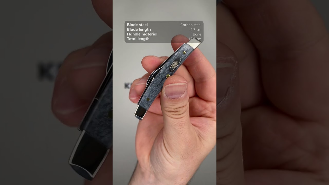 Case Small Congress 58422 Crandall Jig 6268 CS, Pocket Worn Gray