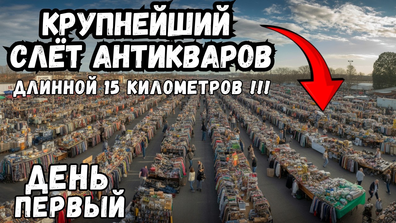 БАРАХОЛКА длиной в 15 километров — поиск сокровищ начинается!