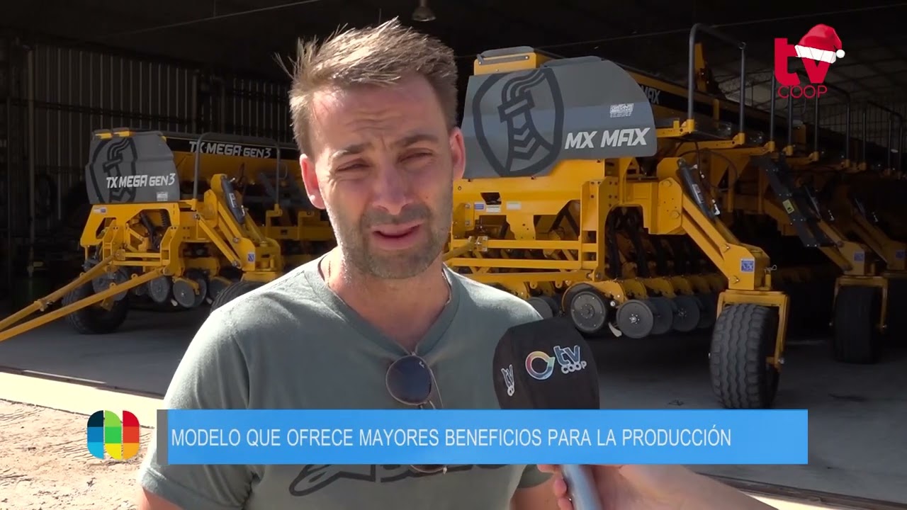 Nahuel Ortolani , Lucas Vico y Darío Micheloud - Sembradora Tx Mega Gen 3