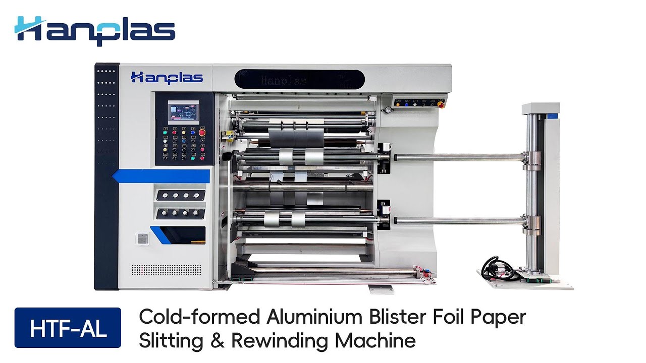 HTF-1000AL-H Cold-formed Aluminium Blister Foil Paper Slitting