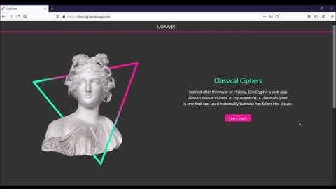 ClioCrypt - CS50x Final Project