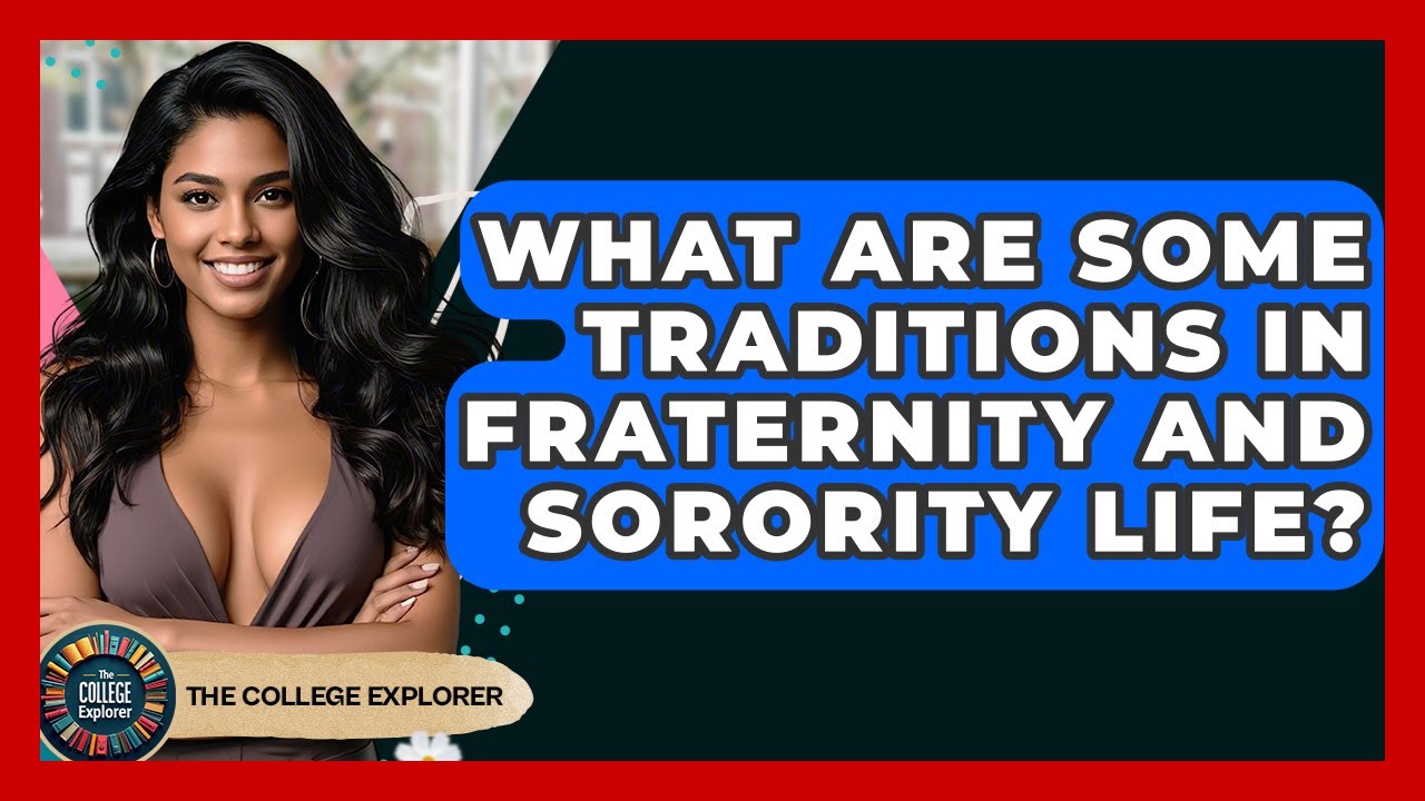 What Are Some Traditions In Fraternity And Sorority Life? - The College Explorer