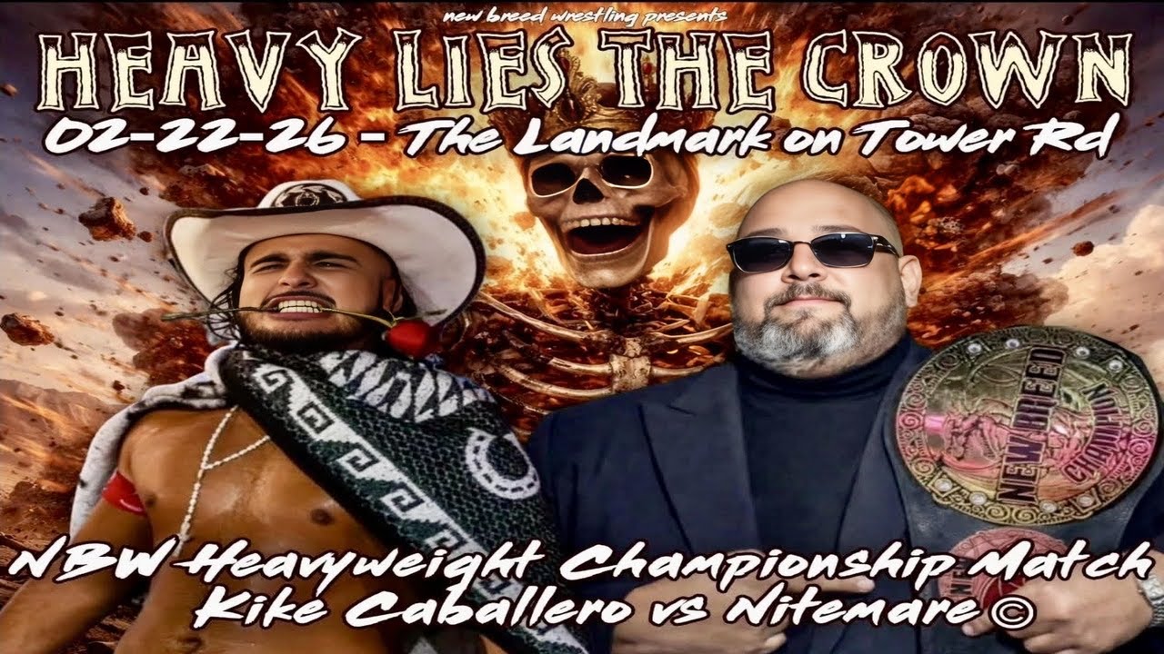 NBW (Heavy Lies The Crown) (Heavyweight Championship Match) Kike Caballero vs Nitemare (C)