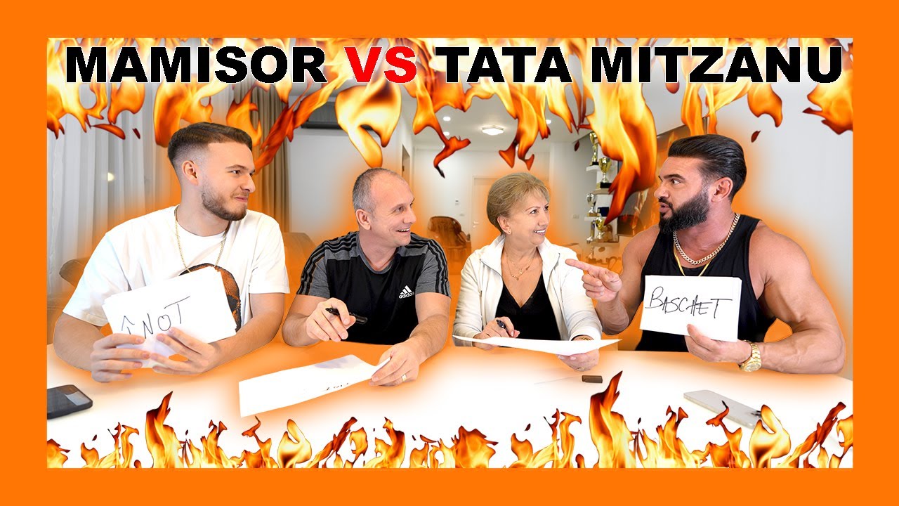 MAMISOR vs TATA MITZANU.. Cine Isi Cunoaste Copilul Mai Bine ?!