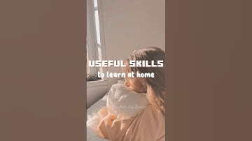 Useful skills to learn at home 🍰#shorts #trending #aesthetic #cute #kawaii