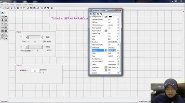 Tutorial Gerak Parabola dengan menggunakan Matlab oleh Ghassani Razan Gafnie