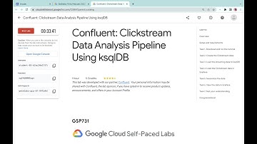 Confluent: Clickstream Data Analysis Pipeline Using ksqlDB || #qwiklabs  #GSP731[With Explanation🗣️]