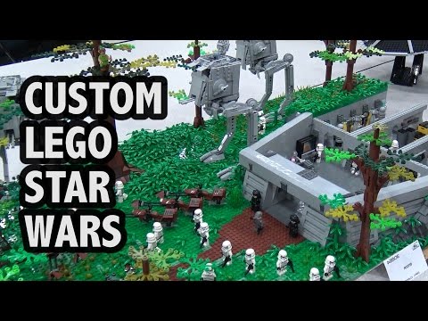 LEGO Star Wars Endor Battle | Bricks Cascade 2017
