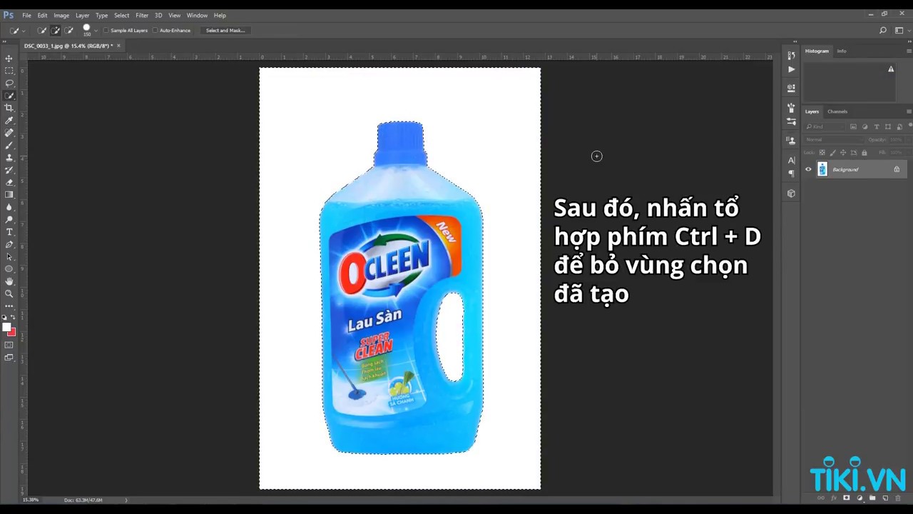 Hướng Dẫn Thay Nền Trắng Cho Hình Ảnh Sản Phẩm Bằng Photoshop Cơ Bản -  Youtube