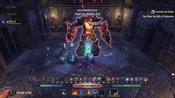 ESO Mag Necro Bug : Mystic Syphon flashes, can’t cast
