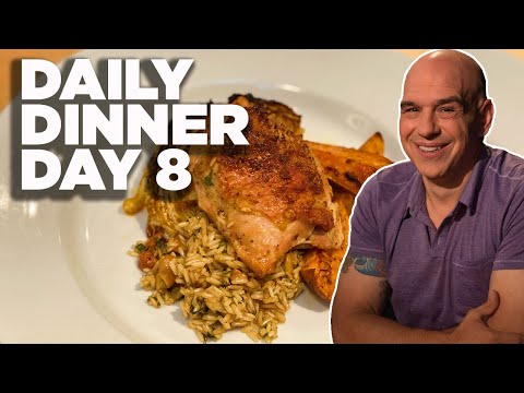 cook-along-with-michael-symon-|-one-tray-chicken-with-rice-pilaf-|-daily-dinner-day-8