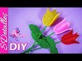 Tulipanes de Foami | Video# 124 | SDetalles | DIY