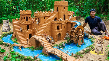 Cats Explore This Incredible Handmade Miniature Castle