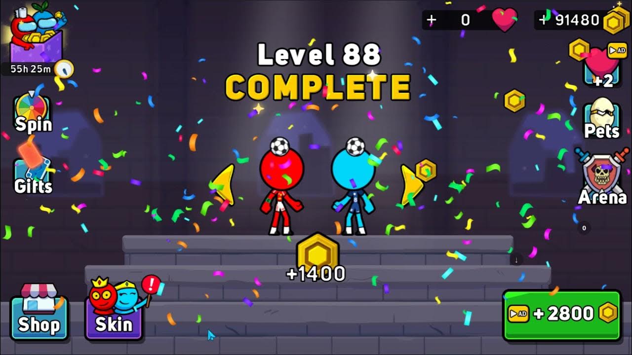 Red and Blue Stickman 2 - Apps on Google Play