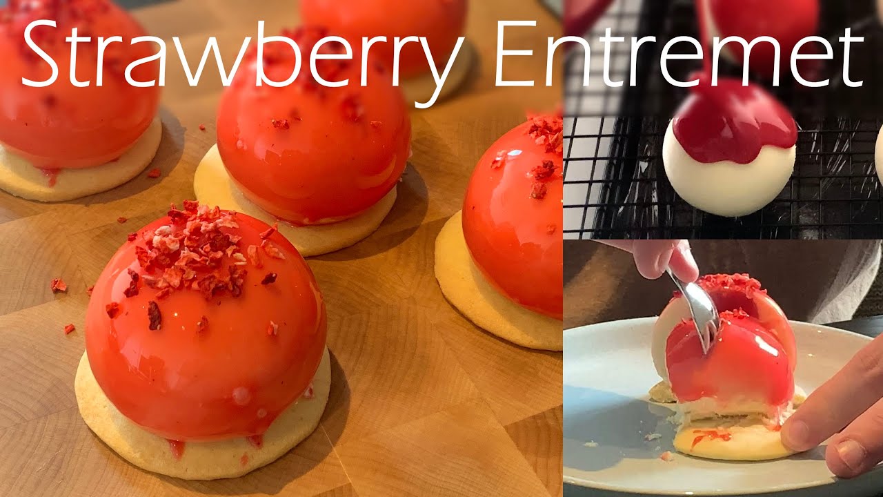 Wait Until You See What's Inside This Strawberry Mousse Cake! | Recipe