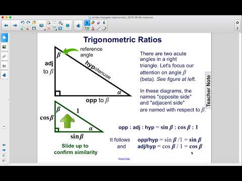 Geometry Similar Triangles Trigonometry Ratios