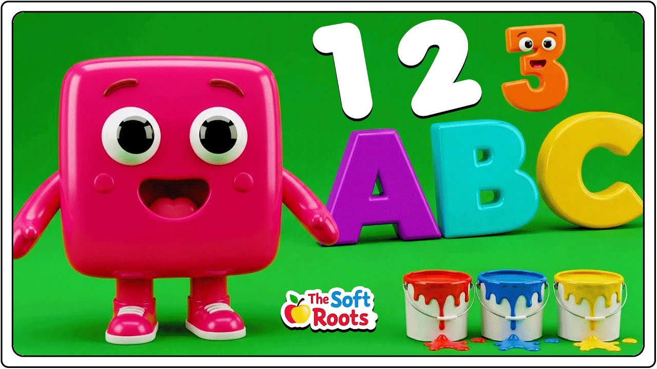 Preschool Learning activities for 3 year olds at home | Learn ABC Phonics Shapes Numbers Colors 🌈 thumbnail