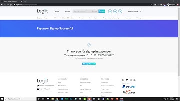 How To Add Payoneer To Your Legiit Account