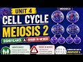 9th biology unit 4 topic meiosis2 significance error #biology #viral #knowledge #audience #world