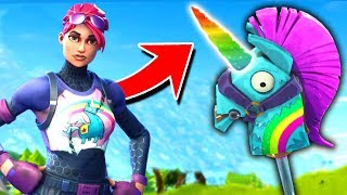 The *SECRET* RAINBOW UNICORN In Fortnite Battle Royale