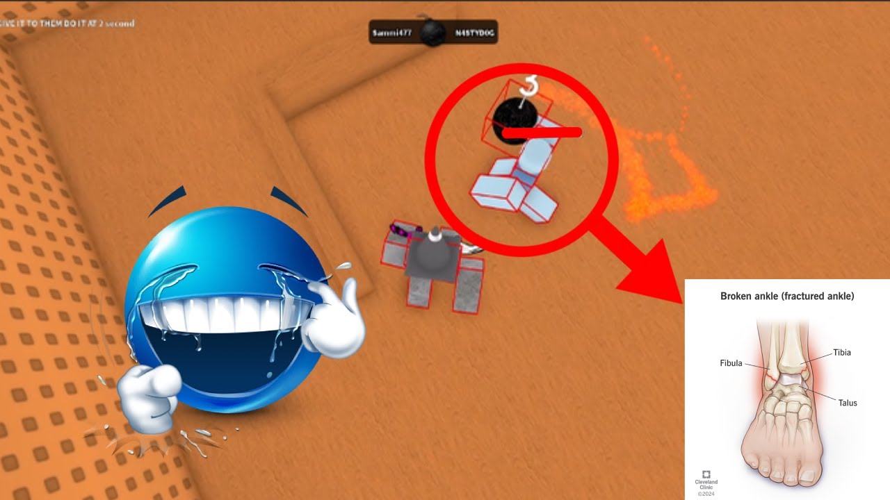 breaking peoples ankles in time bomb duels