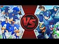 TEAM SONIC vs MEGA MEN TOTAL WAR! (Mega Man vs Sonic Animation) | CARTOON FIGHT CLUB Episode 335