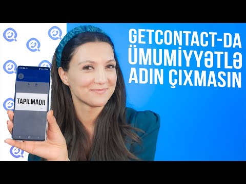 Getcontact-dan adınızı (nömrəni) birdəfəlik silməyin qaydası