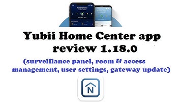 Fibaro - Yubii Home Center app - review 1.18.0 update
