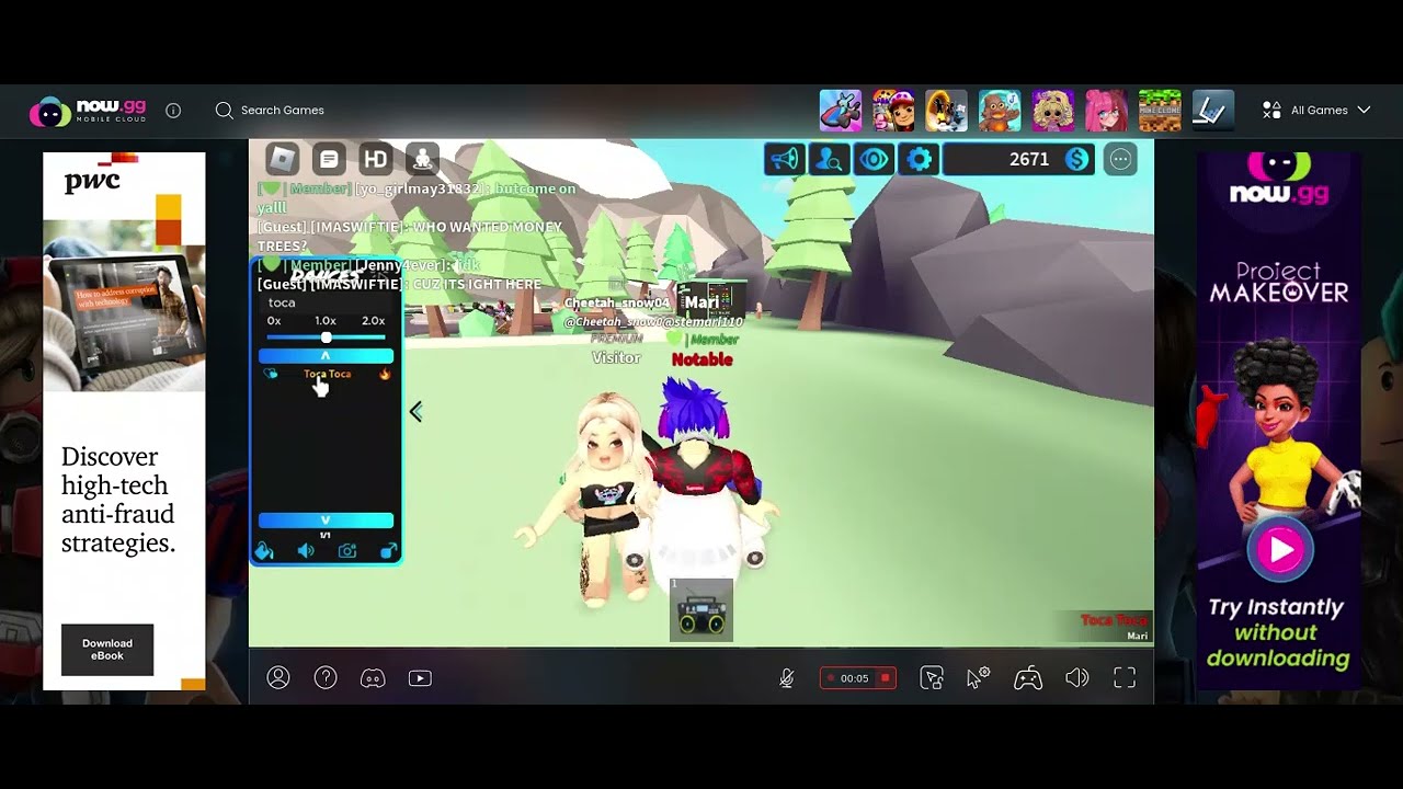 Spectacular Roblox moments on now gg #nowgg #roblox 