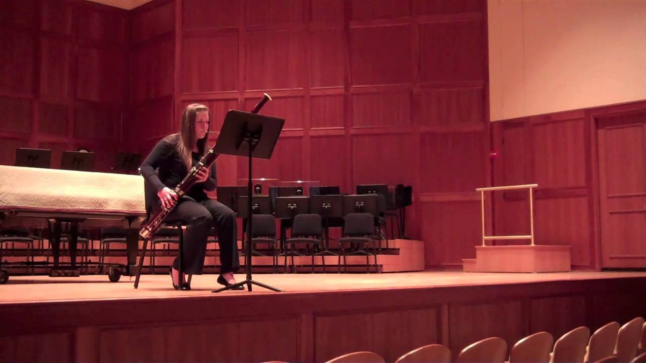 Bourdeau's Premier Bassoon Solo YouTube